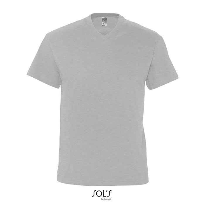 Tshirt homme promotionnel 150g - VICTORY Gris chiné